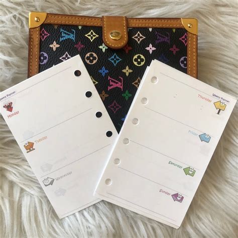 lv pm agenda inserts|louis vuitton agenda inserts.